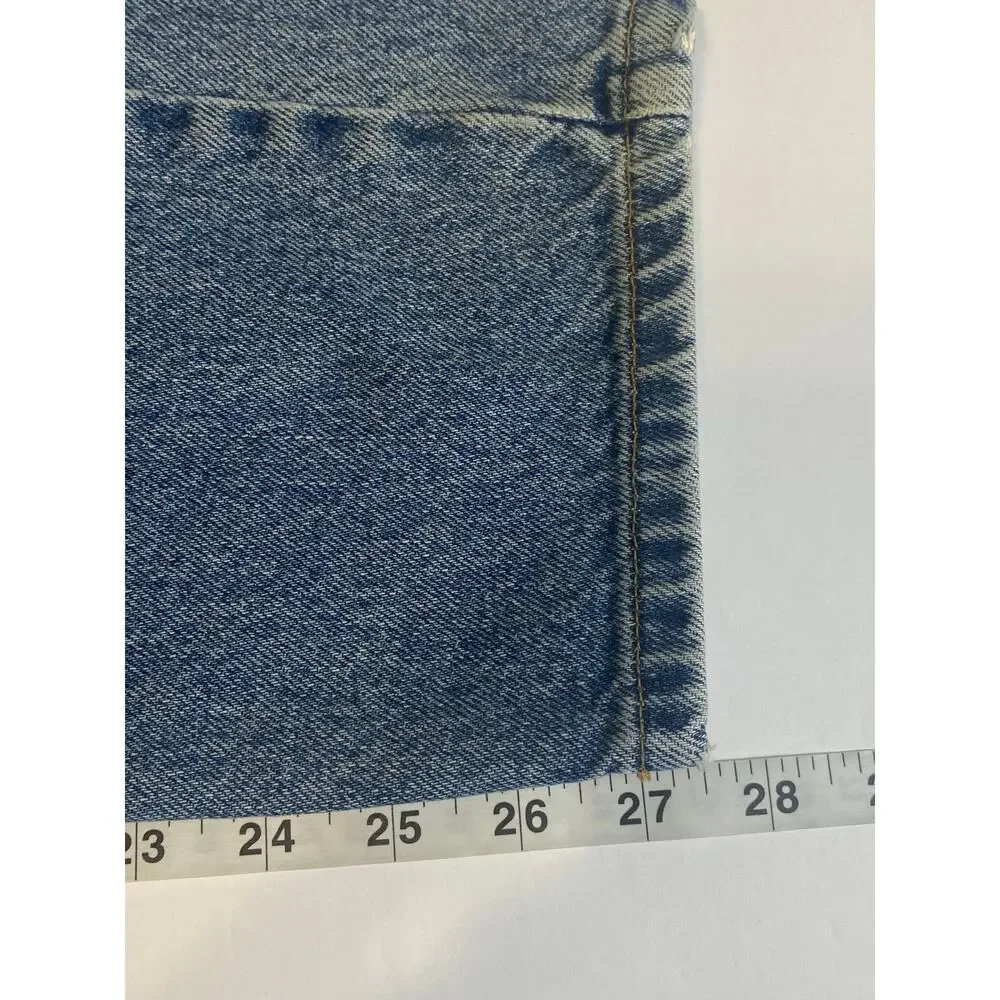 Vintage Calvin Klein Women's Double Stone Washed High-Rise Jeans Size 10